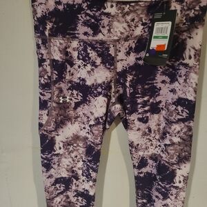 Under Armour Purple Tie-Dye Leggings